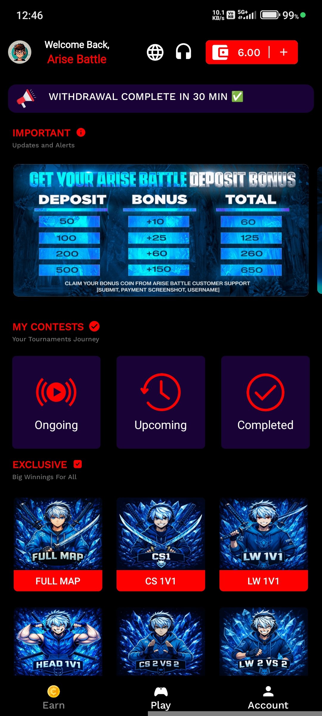 ALL-IN-ONE GAMING TOURNAMENT PLATFORM FOR ESPORTS 